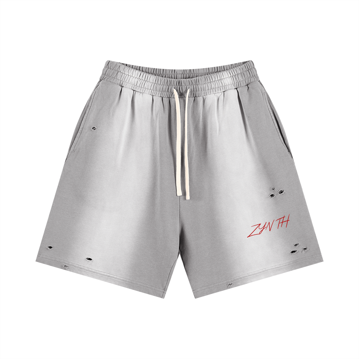 Sun Fade Distressed Shorts